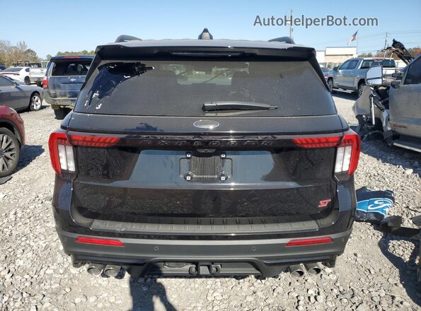 1FMWK8GC2SGA51007 2025 FORD FORD EXPLORER Black Rear view