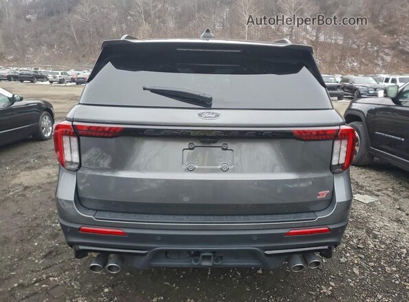 1FMWK8GCXSGA58836 2025 FORD FORD EXPLORER Gray უკანა ხედი