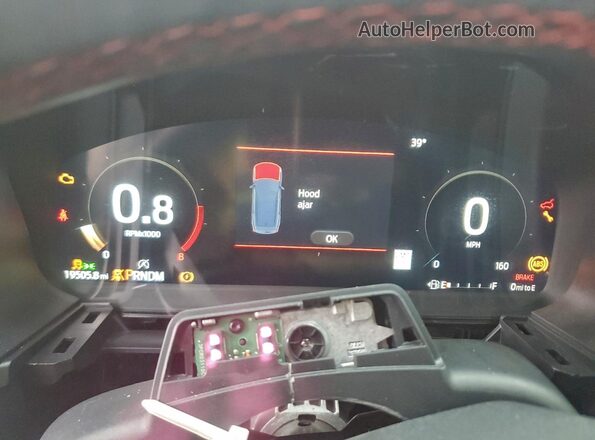 1FMWK8GCXSGA58836 2025 FORD FORD EXPLORER Gray ხელსაწყოთა პანელის ხედი