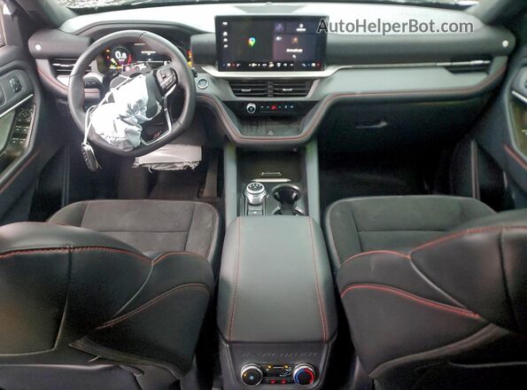 1FMWK8GCXSGA58836 2025 FORD FORD EXPLORER Gray წინა პანელის ხედი
