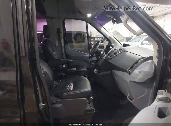 1FMZK1CM0JKB03233 2018 FORD TRANSIT-150 Black Widok wnętrza z przodu