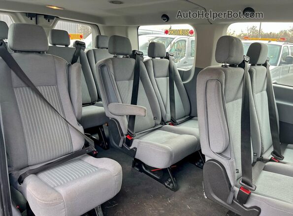 1FMZK1ZM3GKB38820 2016 FORD TRANSIT Gray უკანა ხედი
