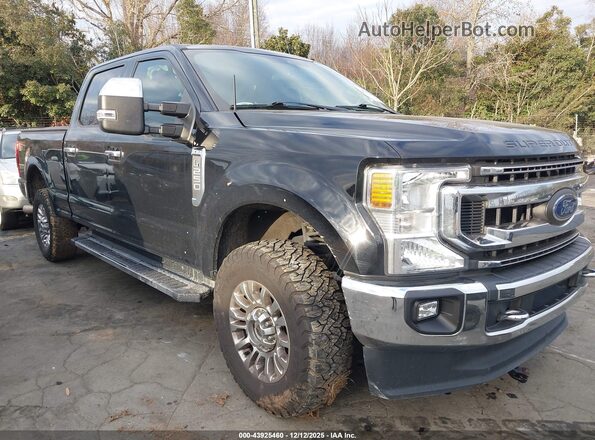 1FT7W2B61MEE02662 2021 FORD F-250 Black Rear interior view