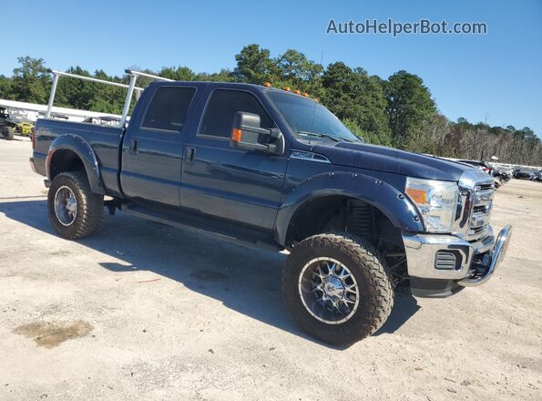 1FT7W2B64GEC86135 2016 FORD F250 Синий Передняя правая четверть