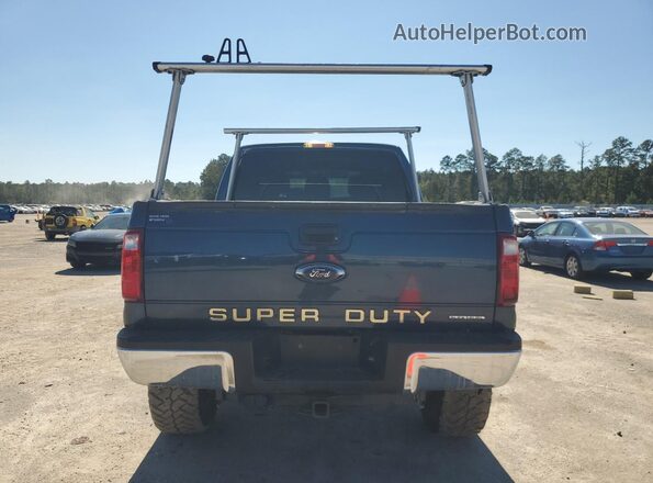 1FT7W2B64GEC86135 2016 FORD F250 Синий Вид сзади