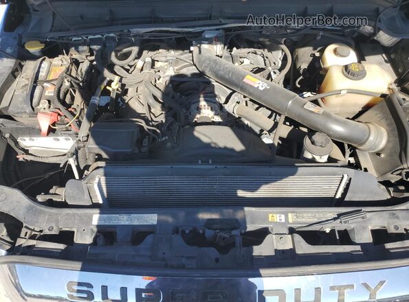 1FT7W2B64GEC86135 2016 FORD F250 Синий Вид задней части салона
