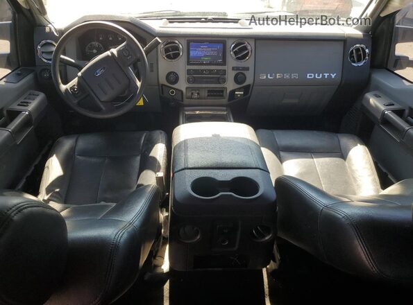1FT7W2B64GEC86135 2016 FORD F250 Синий Вид панели приборов