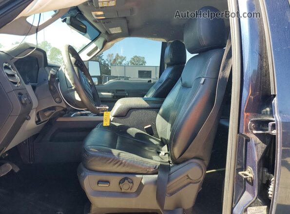 1FT7W2B64GEC86135 2016 FORD F250 Синий Вид салона спереди