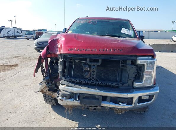 1FT7W2B64JEB27686 2018 FORD F-250 Темно-бордовый 