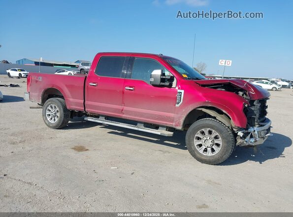 1FT7W2B64JEB27686 2018 FORD F-250 Темно-бордовый 