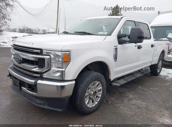 1FT7W2B66NEG43179 2022 FORD F-250 White Przód lewy