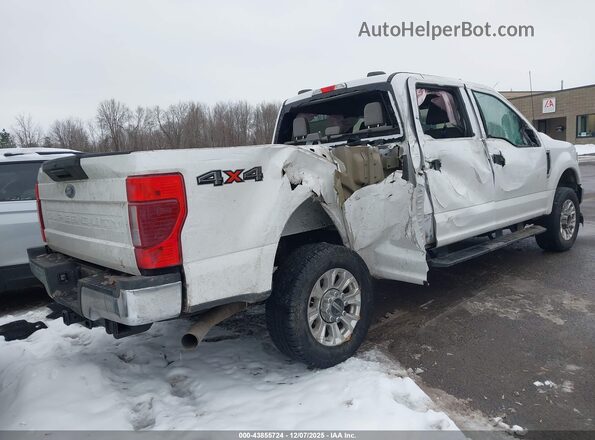 1FT7W2B66NEG43179 2022 FORD F-250 White Tył prawy