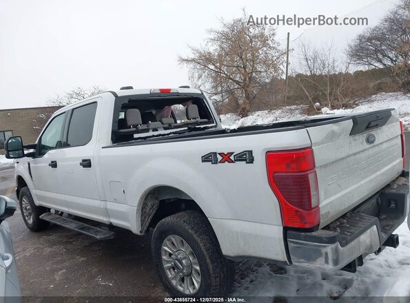 1FT7W2B66NEG43179 2022 FORD F-250 White Widok wnętrza 360 stopni