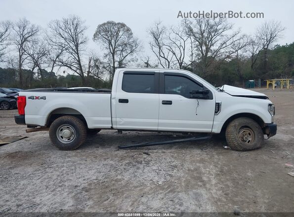 1FT7W2B68NEC34455 2022 FORD F-250 White Սալոնի հետևի տեսք