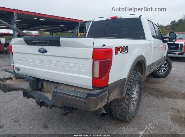 1FT7W2BN0MEC97734 2021 FORD F-250 White Rear right