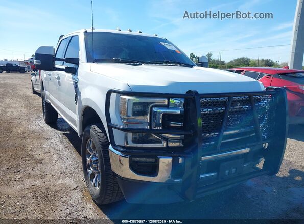 1FT7W2BN4NEE16628 2022 FORD F-250 White Դիմացի տեսք