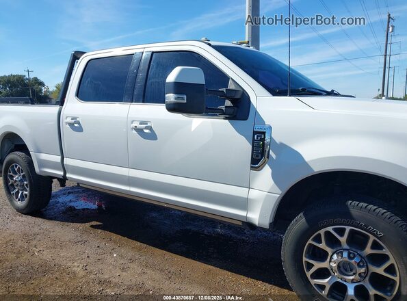 1FT7W2BN4NEE16628 2022 FORD F-250 White Սալոնի 360 աստիճան տեսք