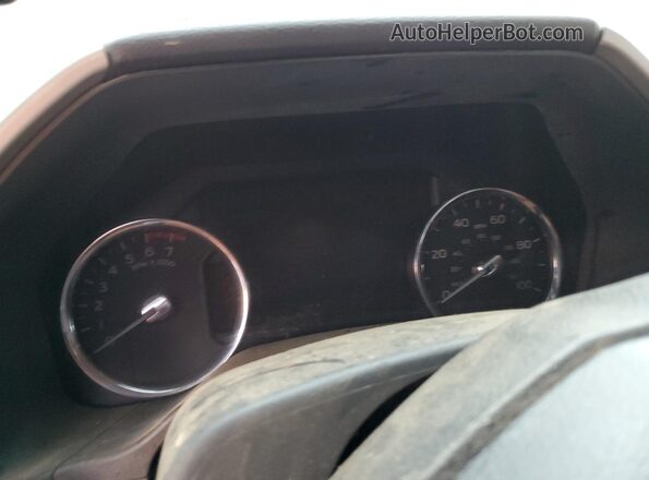 1FT7W2BN5NED10446 2022 FORD F250 White Widok zestawu wskaźników
