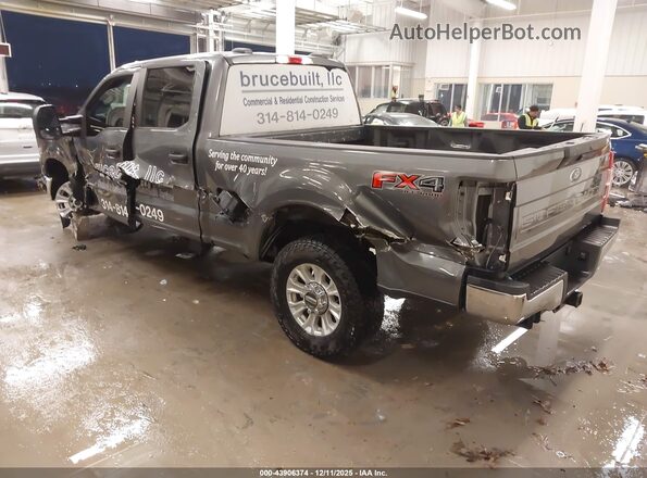 1FT7W2BT0MED89991 2021 FORD F-250 Gray უკანა მარცხენა