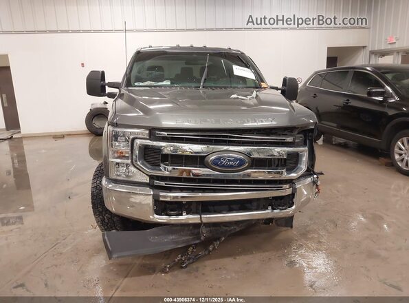 1FT7W2BT0MED89991 2021 FORD F-250 Gray უკანა სალონის ხედი