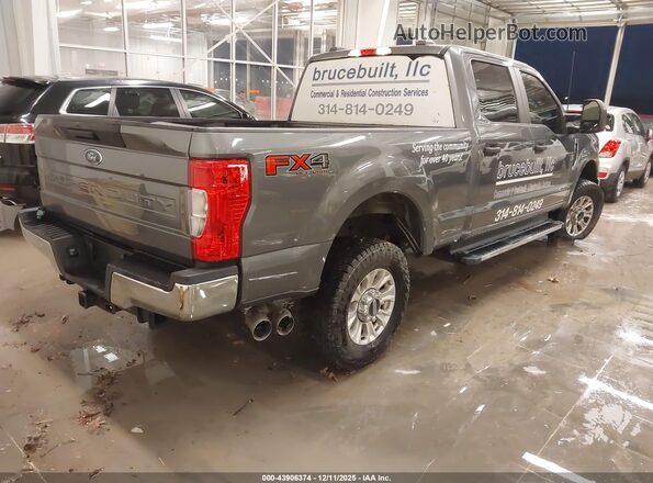 1FT7W2BT0MED89991 2021 FORD F-250 Gray უკანა მარჯვენა