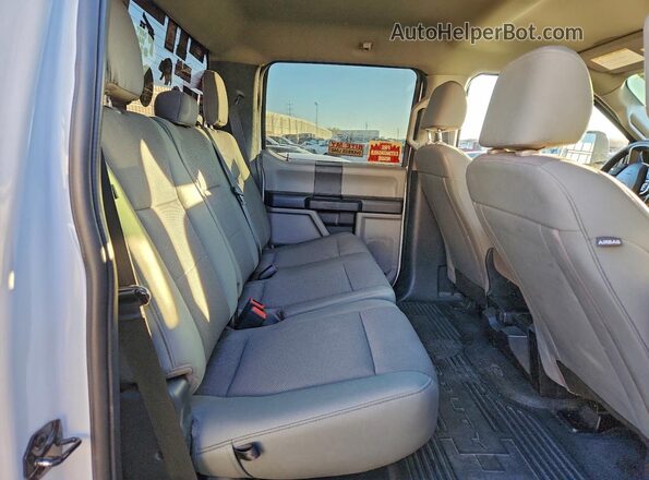 1FT7W2BT1NED07090 2022 FORD F250 White Rear seats view