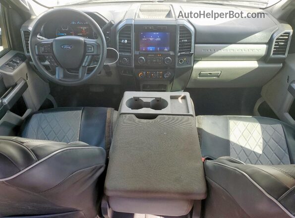 1FT7W2BT2NEE70590 2022 FORD F250 Белый Вид панели приборов