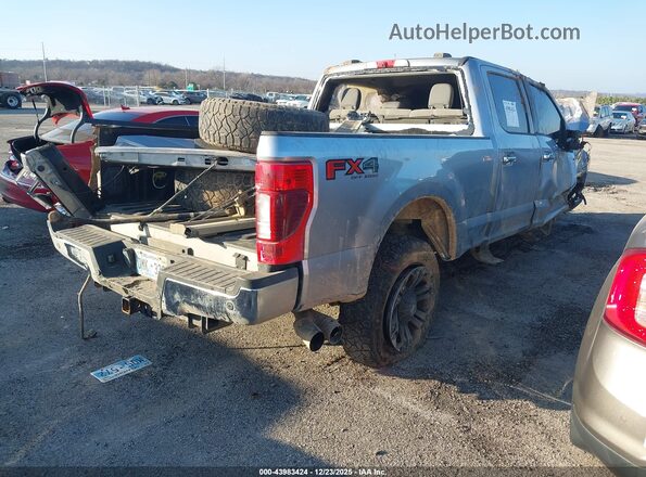 1FT7W2BT4LED76420 2020 FORD F-250 Серебряный Задняя правая четверть