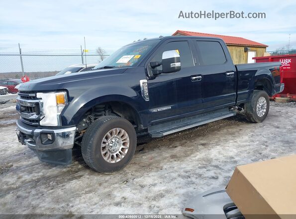 1FT7W2BT4NEC39206 2022 FORD F-250 Blue Przód lewy