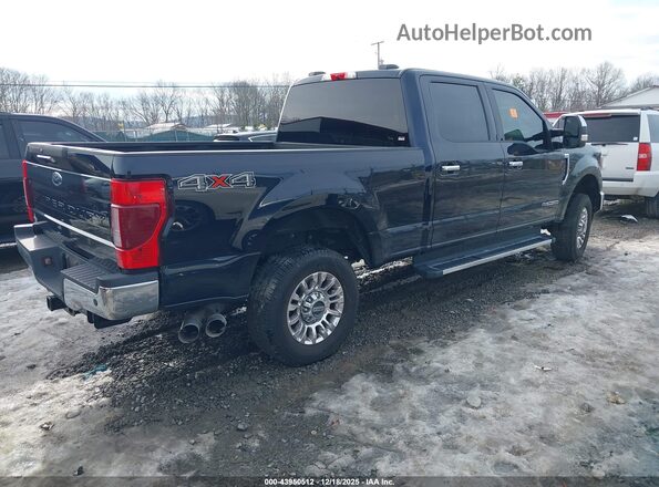 1FT7W2BT4NEC39206 2022 FORD F-250 Blue Tył prawy