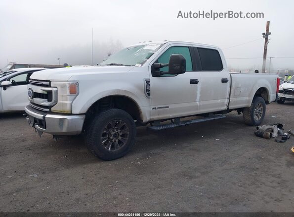 1FT7W2BT5MEC49595 2021 FORD F-250 White Передня ліва чверть