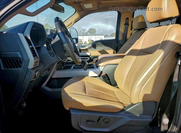 1FT7W2BT6NED69083 2022 FORD F250 Blue Вид салону спереду
