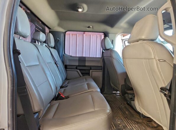 1FT7W2BT7NEC47431 2022 FORD F250 White Հետևի նստատեղերի տեսք