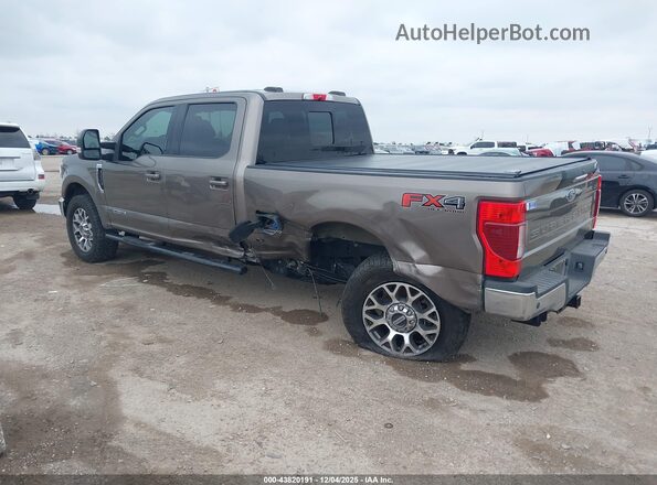 1FT7W2BT8NEC09853 2022 FORD F-250 Brown Задня ліва чверть