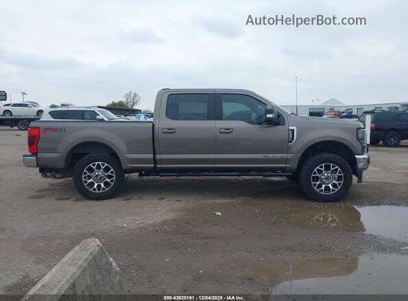 1FT7W2BT8NEC09853 2022 FORD F-250 Brown Вид задньої частини салону