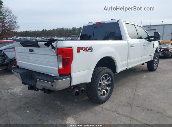 1FT7W2BT8NEF24331 2022 FORD F-250 White უკანა მარჯვენა
