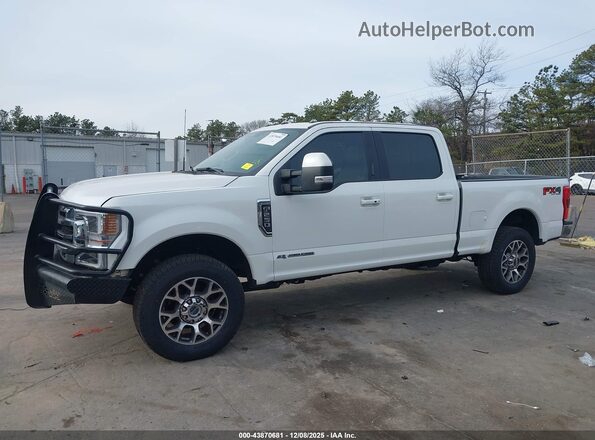 1FT7W2BT8NEF24331 2022 FORD F-250 White სალონის 360-გრადუსიანი ხედი