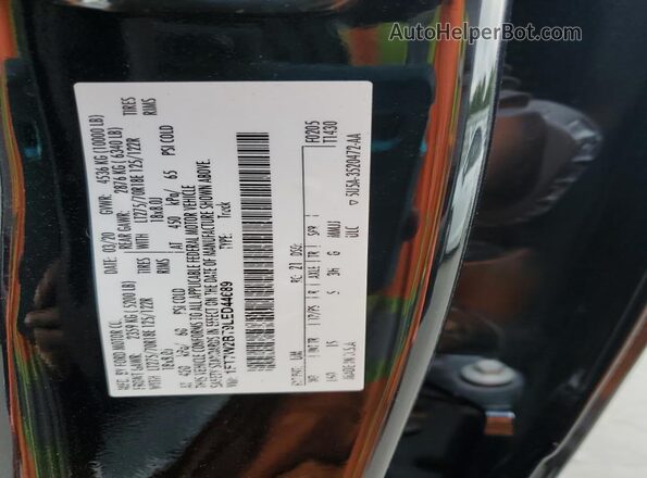 1FT7W2BT9LED44689 2020 FORD F250 Black Vista del compartimento del motor