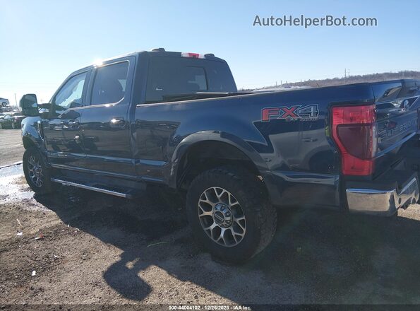 1FT7W2BT9LED48225 2020 FORD F-250 Синий Панорамный вид салона 360°