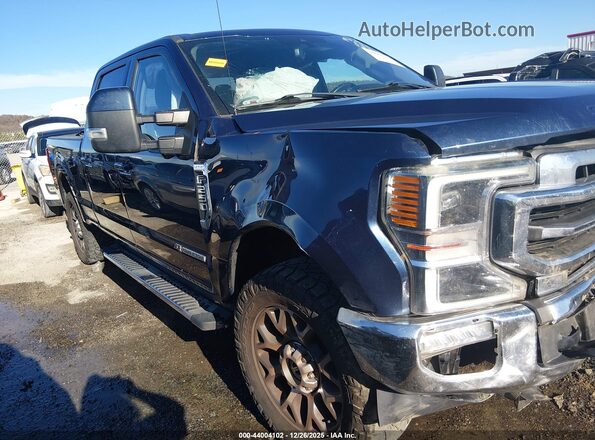 1FT7W2BT9LED48225 2020 FORD F-250 Синий Вид задней части салона