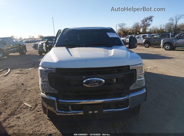 1FT7X2B60NEC70296 2022 FORD F-250 White Вид щитка приладів