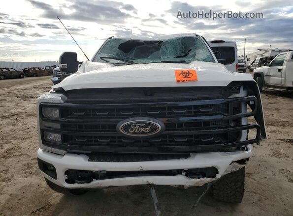 1FT8W2BM0PED00809 2023 FORD F250 White Вид спереду
