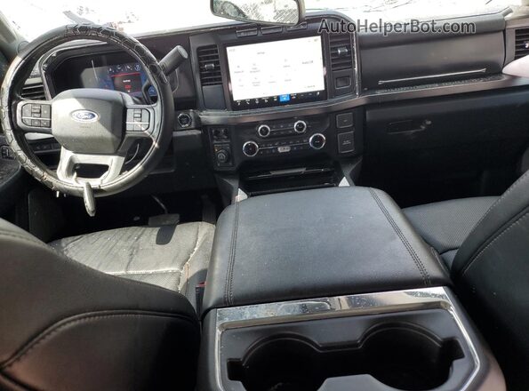 1FT8W2BM0PED00809 2023 FORD F250 White Вид панелі приладів