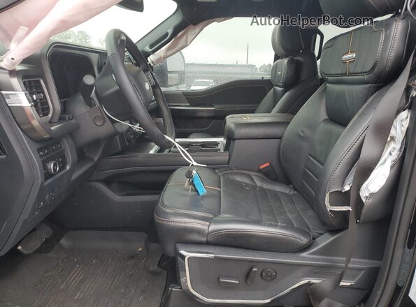 1FT8W2BM7REF93286 2024 FORD F250 Black Widok wnętrza z przodu