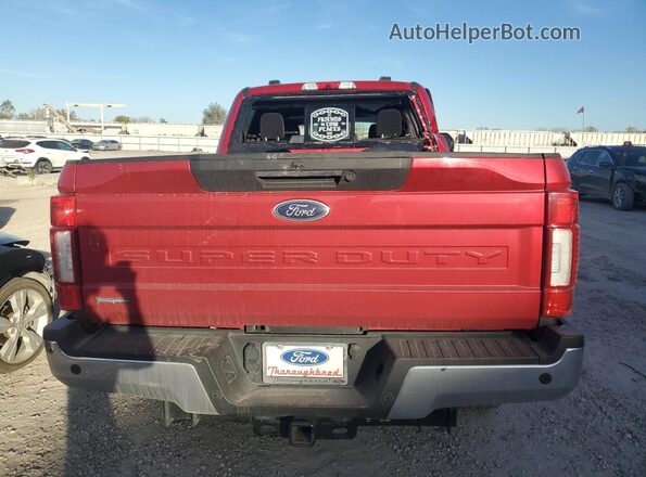 1FT8W2BT0NEE83620 2022 FORD F250 Burgundy Вид ззаду