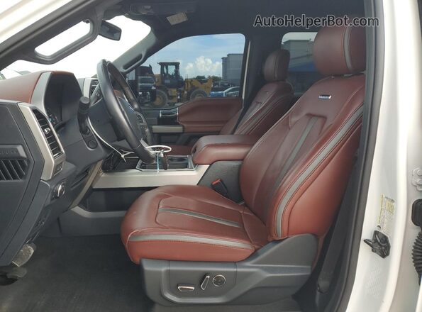 1FT8W2BT2NEF44661 2022 FORD F250 Белый Вид салона спереди