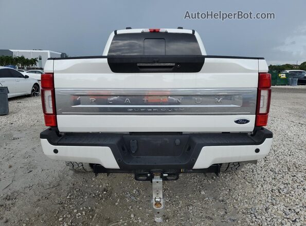 1FT8W2BT2NEF44661 2022 FORD F250 Белый Вид сзади