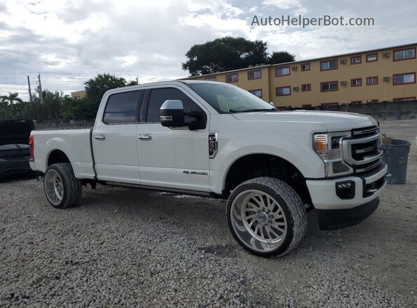 1FT8W2BT2NEF44661 2022 FORD F250 Белый Передняя правая четверть
