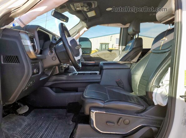 1FT8W2BT2PED69220 2023 FORD F250 White Вид салону спереду