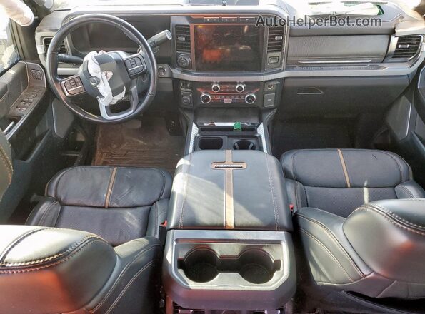 1FT8W2BT2PED69220 2023 FORD F250 White Вид панелі приладів